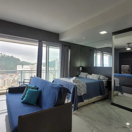 Book Santos - Unlimited 2611 - Studio Conceito Com Vista Mar Exterior photo