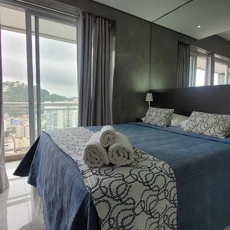 Book Santos - Unlimited 2611 - Studio Conceito Com Vista Mar Exterior photo