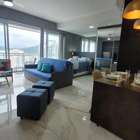 Book Santos - Unlimited 2611 - Studio Conceito Com Vista Mar Exterior photo